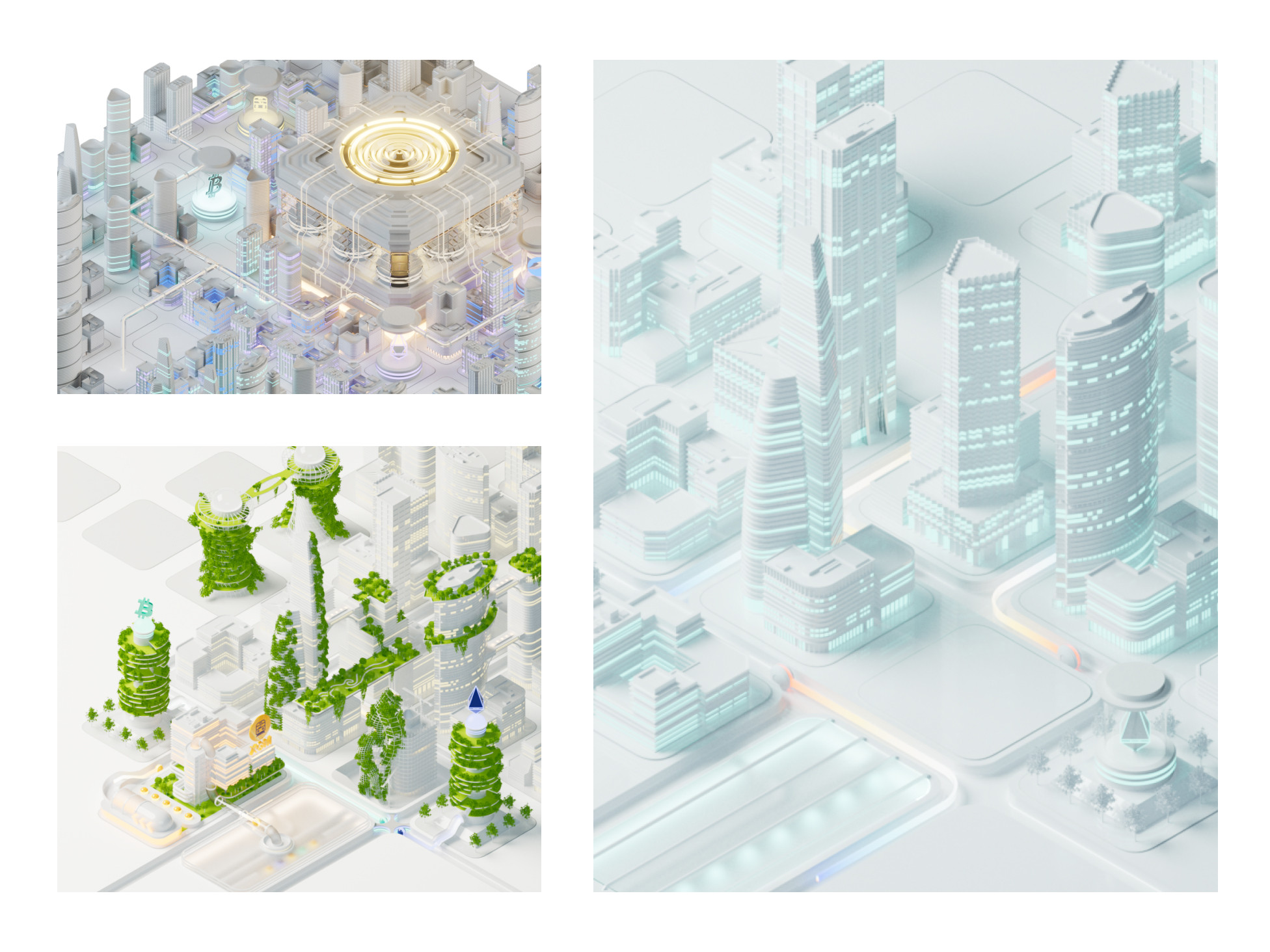 Coinmetro metropolis versions by DUX